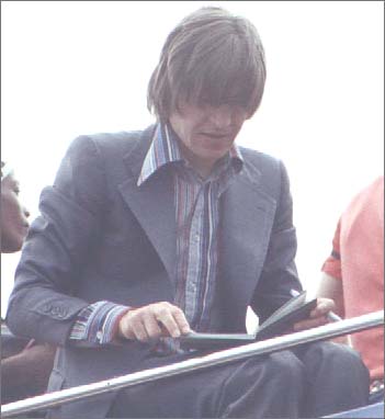Alan Price at a public event in the 1980s