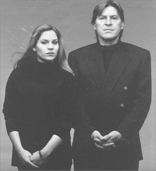 Alan Price and his daughter Elizabeth in 1994