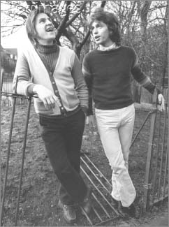 Alan Price with Georgie Fame in the 1970s