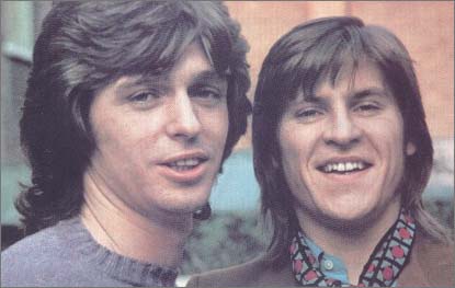 Alan Price with Georgie Fame (left) in the 1970s